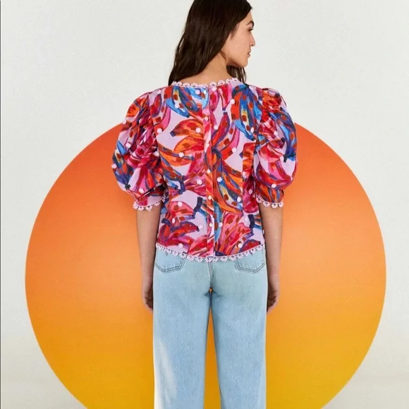 Farm Rio brand blouse - Picture 10 of 10